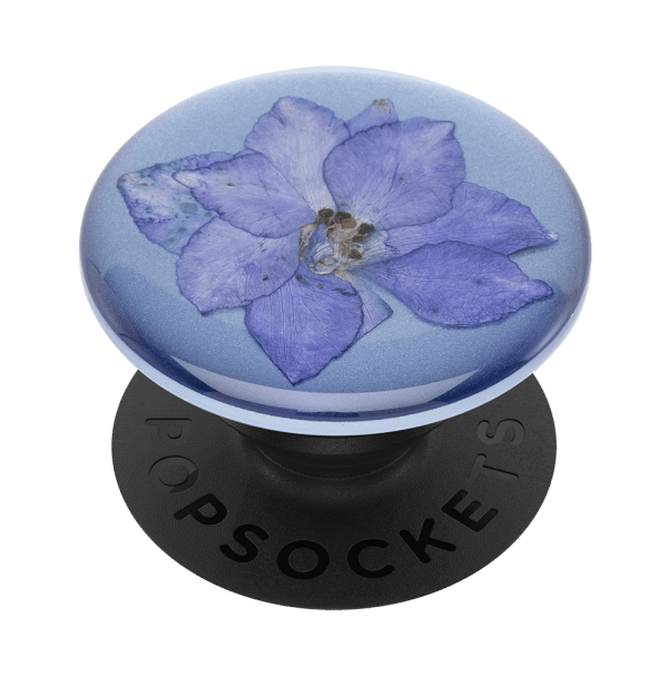 Pressed flower larkspur purple 02 grip